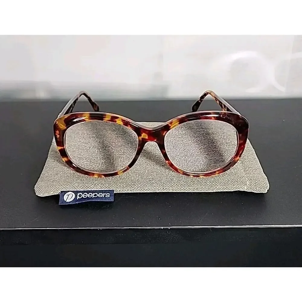 Gucci Tortoise Shell Butterfly Women Eyeglasses 02Y 56*18 Reading GG 2171/N/S
